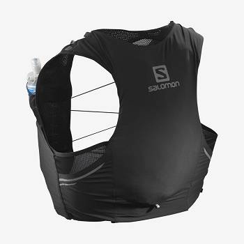 Black / Grey Salomon SENSE PRO 5 Men's Running Packs | US-W1670