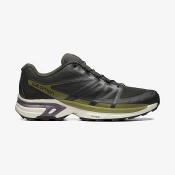 Black / Olive Salomon XT-WINGS 2 Men's Sneakers | US-A2088