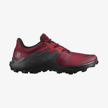 Black / Red Salomon WILDCROSS 2 Men's Trail Running Shoes | US-S1926