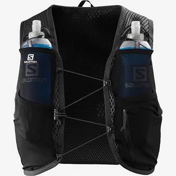 Black Salomon ACTIVE SKIN 4 Men's Running Packs | US-W1210