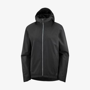 Black Salomon COMET WP JKT W Women's Waterproof Jackets | US-O1572