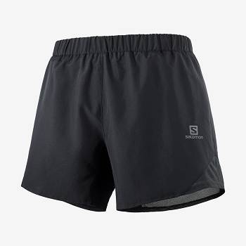 Black Salomon CROSS REBEL 5'' Men's Shorts | US-S2563