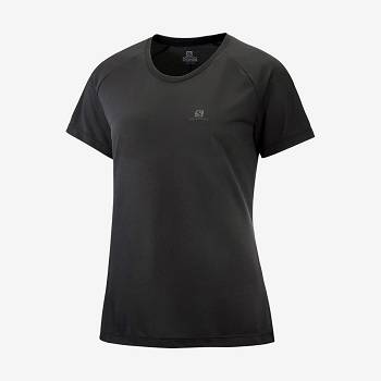 Black Salomon CROSS REBEL Women's T Shirts | US-M1041