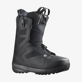 Black Salomon DIALOGUE WIDE Men's Ski Boots | US-O2454