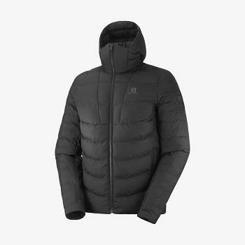 Black Salomon ESSENTIAL XWARM INSULATED Men's Insulated Jackets | US-L1417