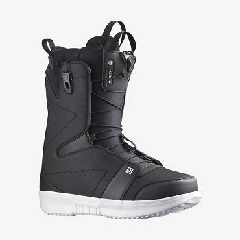 Black Salomon FACTION Men's Ski Boots | US-N1281