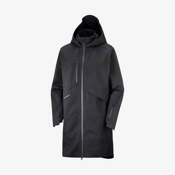 Black Salomon OUTLIFE WP COMMUTER PARKA W Women's Waterproof Jackets | US-S1352