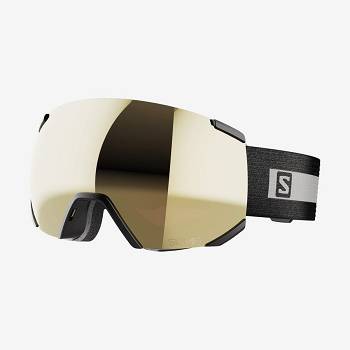 Black Salomon RADIUM SIGMA Men's Goggles | US-N2562