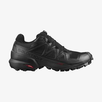 Black Salomon SPEEDCROSS 5 GORE-TEX Men's Trail Running Shoes | US-O1539