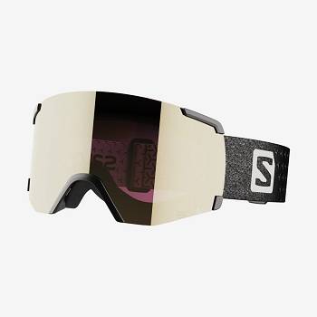 Black Salomon S/VIEW SIGMA Men's Goggles | US-S1226