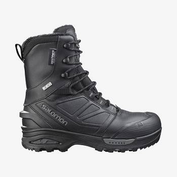 Black Salomon TOUNDRA FORCES CLIMASALOMON™ Women's Waterproof Boots | US-A1542