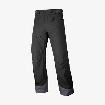 Black Salomon UNTRACKED Men's Ski Pants | US-N1036