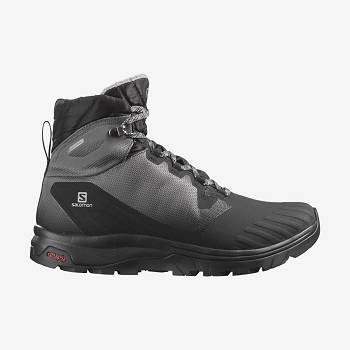 Black Salomon VAYA BLAZE THINSULATE™ CLIMASALOMON™ Women's Waterproof Boots | US-L2033