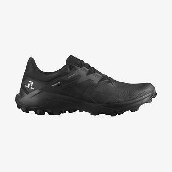 Black Salomon WILDCROSS 2 GORE-TEX Men's Trail Running Shoes | US-O1553