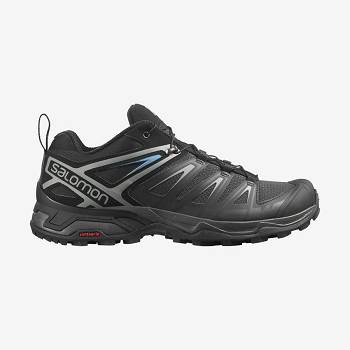 Black Salomon X ULTRA 3 Men's Hiking Shoes | US-A1647