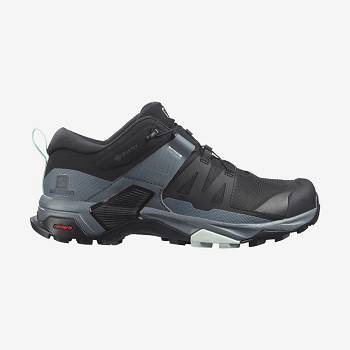 Black Salomon X ULTRA 4 GORE-TEX Women's Hiking Shoes | US-O1698