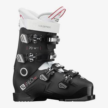 Black / White Salomon S/PRO HV 70 W IC Women's Ski Boots | US-O1224