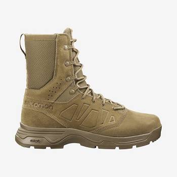 Brown Salomon GUARDIAN Men's Forces Boots | US-L2012