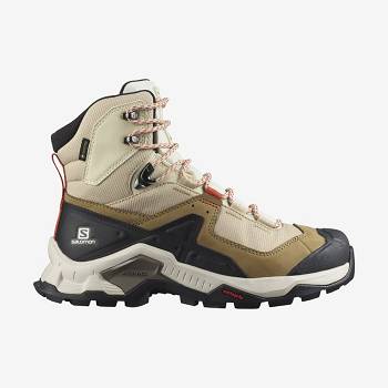 Brown Salomon QUEST ELEMENT GORE-TEX Women's Hiking Shoes | US-L2516