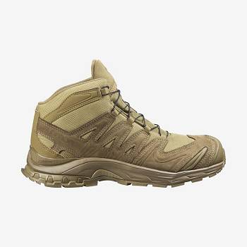 Brown Salomon XA FORCES MID Men's Forces Boots | US-O1567