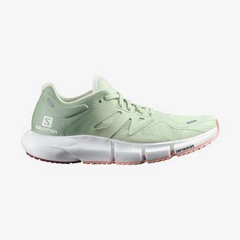 Green Salomon PREDICT 2 Women's Running Shoes | US-W3330