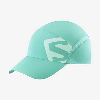 Green Salomon XA Women's Hats | US-O2125