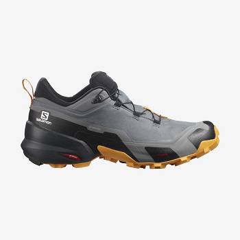 Grey Salomon CROSS HIKE GORE-TEX Men's Waterproof Shoes | US-M1076