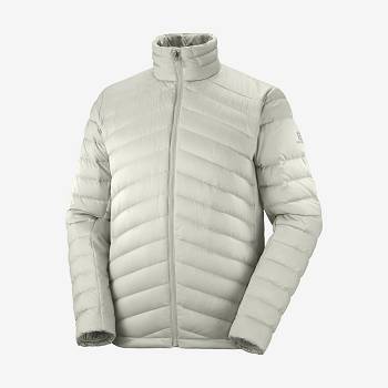 Grey Salomon ESSENTIAL XWARM DOWN Men's Insulated Jackets | US-O1173