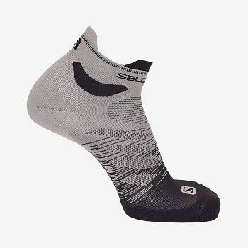 Grey Salomon PREDICT ANKLE Men's Socks | US-S1695