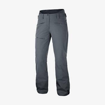 Grey Salomon PROOF LIGHT Women's Ski Pants | US-L2376