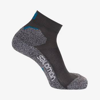 Grey Salomon SPEEDCROSS ANKLE Men's Socks | US-O1196