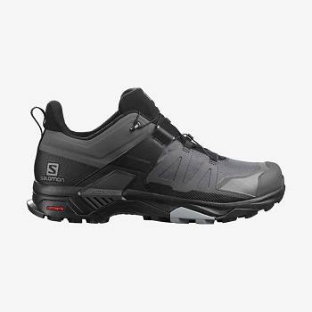 Grey Salomon X ULTRA 4 GORE-TEX Men's Waterproof Shoes | US-A1255