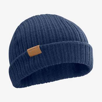 Navy Salomon OUTLIFE FISHERMAN Men's Hats | US-N2289