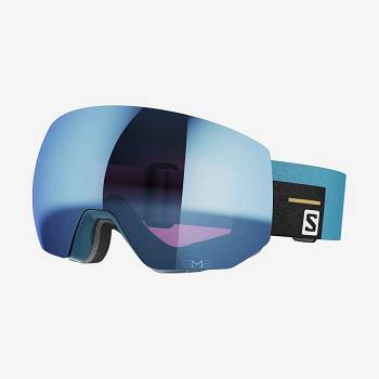 Navy Salomon RADIUM PRO SIGMA Men's Goggles | US-O2363