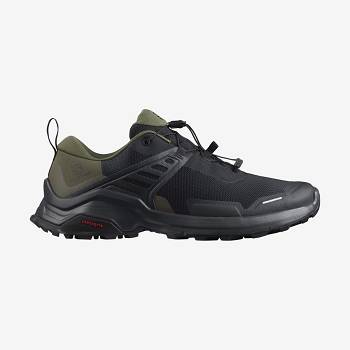 Olive / Black Salomon X RAISE Men's Hiking Shoes | US-A2585