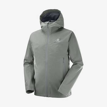 Olive Salomon OUTLINE GORE-TEX 2.5 LAYERS Men's Waterproof Jackets | US-S1310