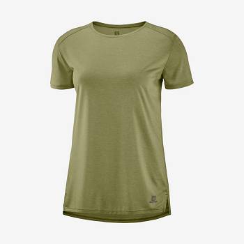 Olive Salomon OUTLINE SUMMER Women's T Shirts | US-W2530