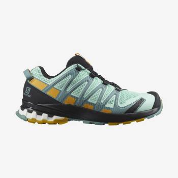 Olive Salomon XA PRO 3D v8 Women's Trail Running Shoes | US-L2061