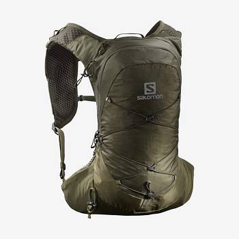 Olive Salomon XT 10 Men's Backpacks | US-S2262