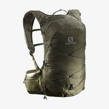 Olive Salomon XT 15 Men's Backpacks | US-M1979