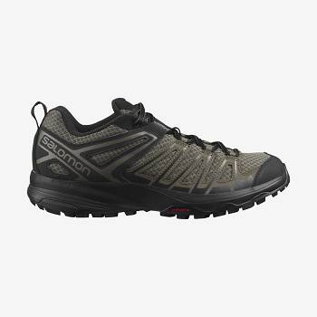 Olive Salomon X CREST Men's Hiking Shoes | US-L1788