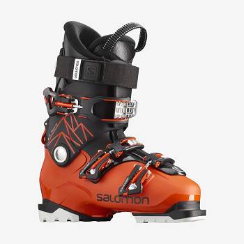 Orange / Black Salomon QST ACCESS 70 T kids Ski Boots | US-A1416