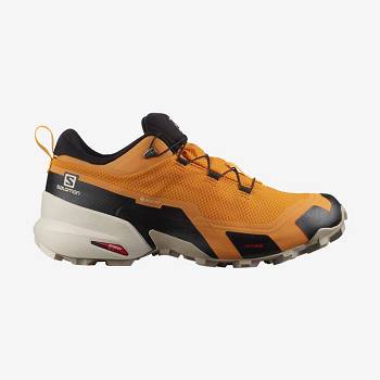 Orange Salomon CROSS HIKE GORE-TEX Men's Waterproof Shoes | US-L1151