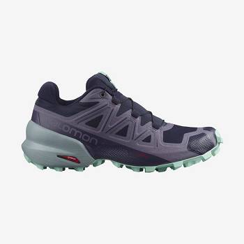 Purple Salomon SPEEDCROSS 5 Women's Trail Running Shoes | US-M2105