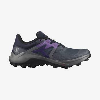 Purple Salomon WILDCROSS 2 Women's Trail Running Shoes | US-S1772