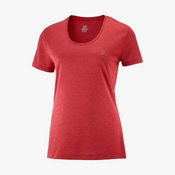 Red Salomon AGILE Women's T Shirts | US-O2489