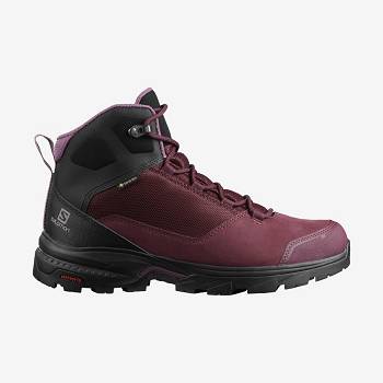 Red Salomon OUTWARD GORE-TEX Women's Waterproof Shoes | US-O1250