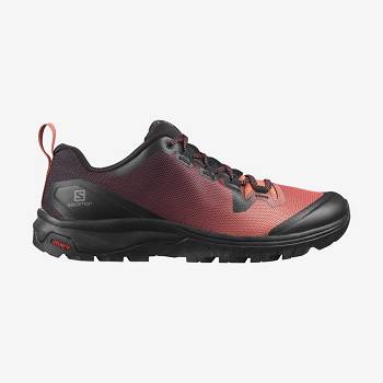 Red Salomon VAYA Women's Hiking Shoes | US-M2357