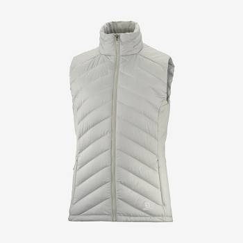 Silver Salomon ESSENTIAL XWARM DOWN Women's Insulated Jackets | US-O1301