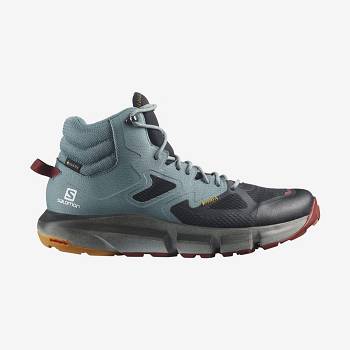 Turquoise Salomon PREDICT HIKE MID GORE-TEX Men's Hiking Shoes | US-O2253